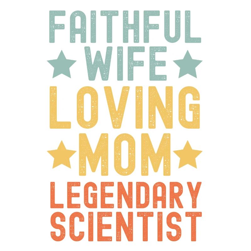 Femme Mère Scientifique Rétro