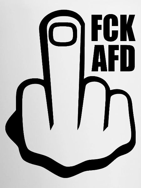 Fck afd Mittelfinger