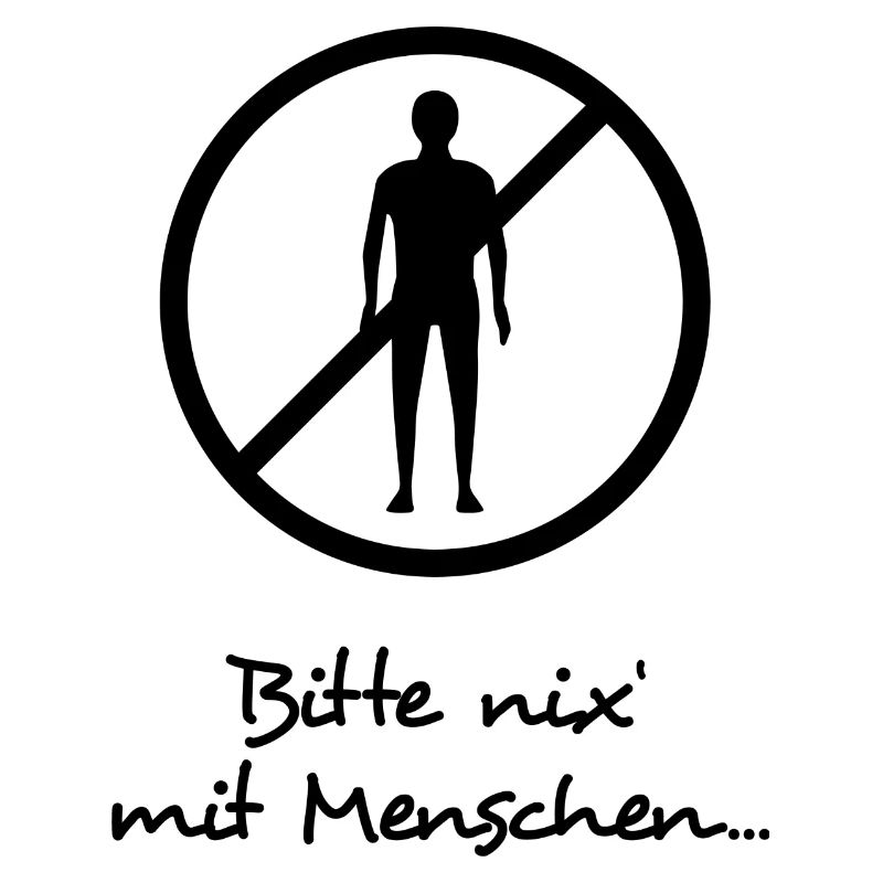 Bitte Nix Mit Menschen - dunkel