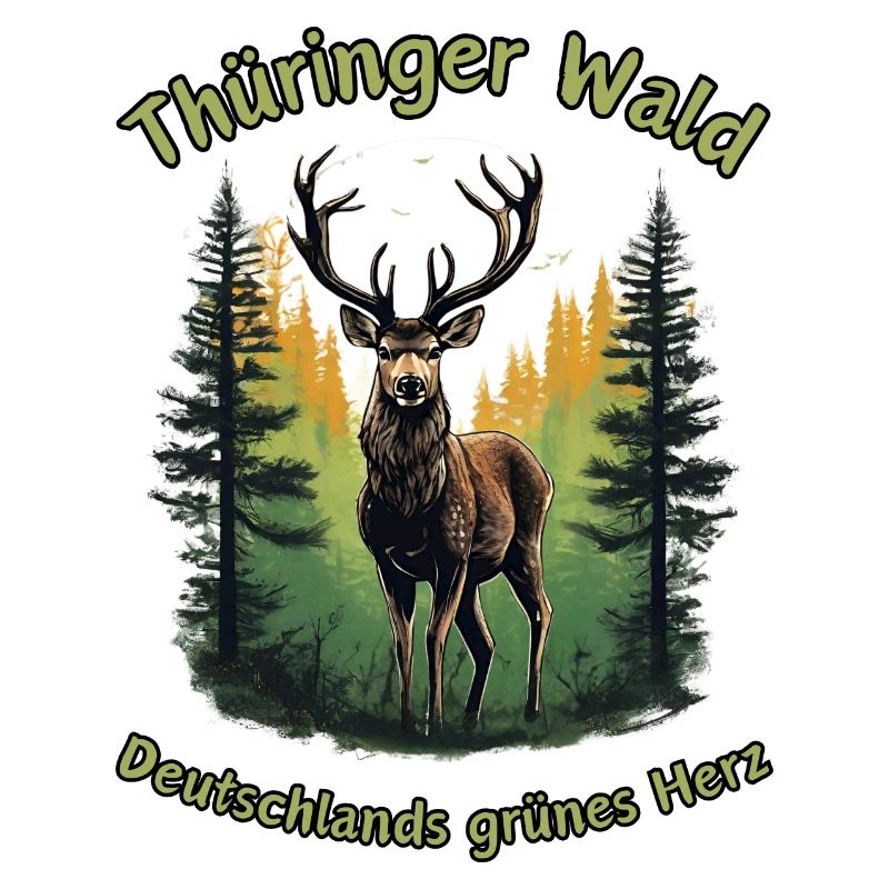 Thuringia-Germany's Green Heart Deer