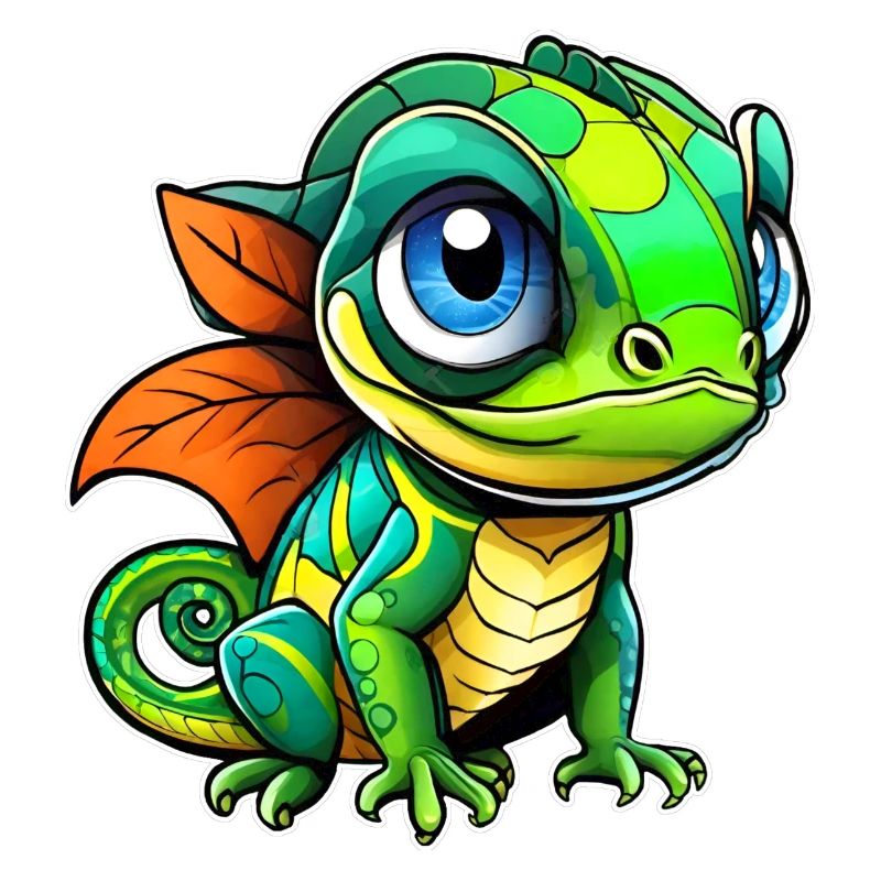 Mignon petit lézard