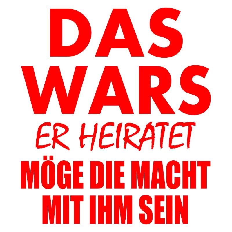 Das wars er heiratet