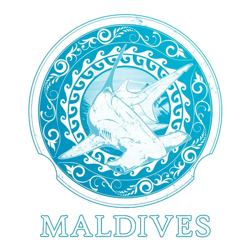 Requin-marteau Maldives