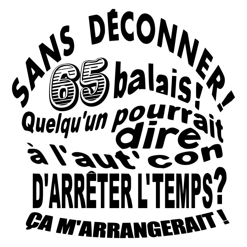65 ans / anniversaire 65 ans / vintage
