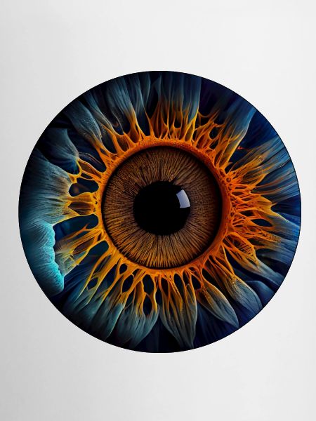 Eine Iris als biometrisches Identifikationssystem