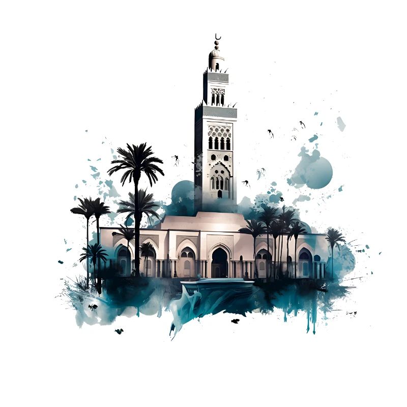 Marrakech has a magnificent architecture