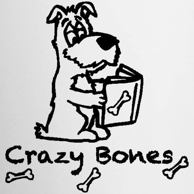 crazy bones shirtschwarz