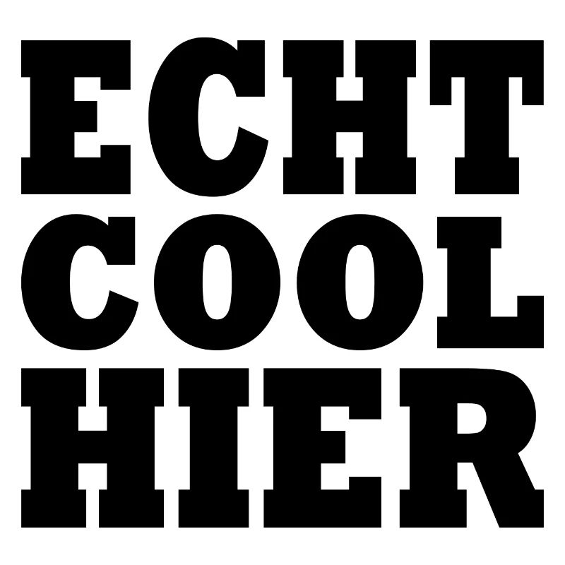 Echt cool hier