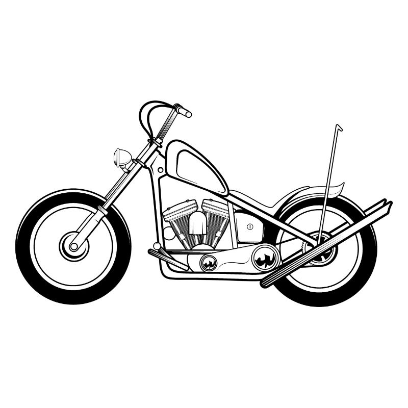 Chopper Motorcycle