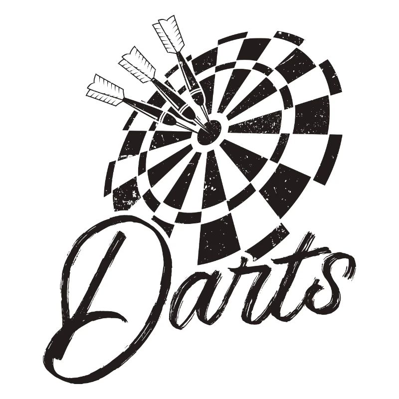 Dart Darts Player Flèches Cadeau Tranche Équipe