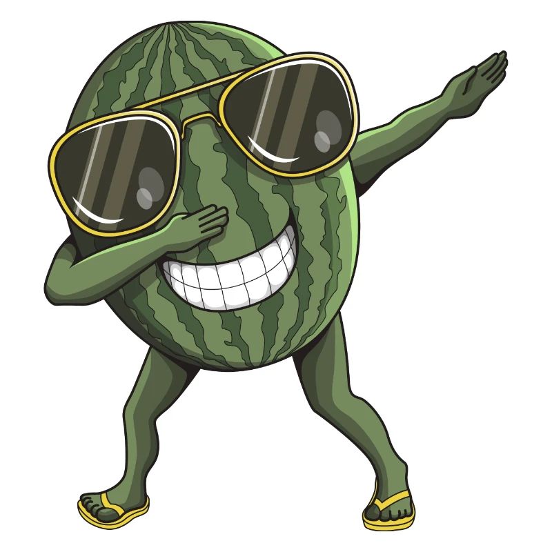 Wassermelone dabbing