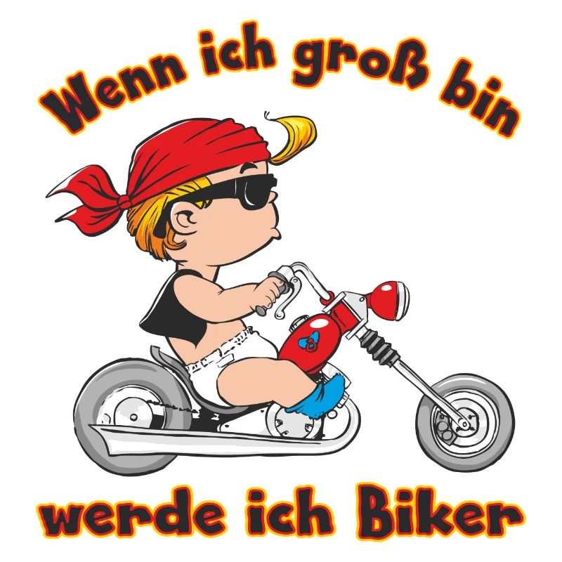 CD - wenn ich groß bin werde ich Biker - Motorrad