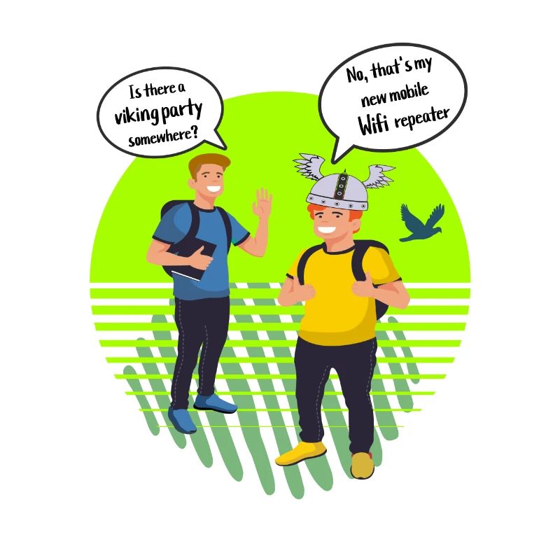 viking party or Wifi repeater technical Design