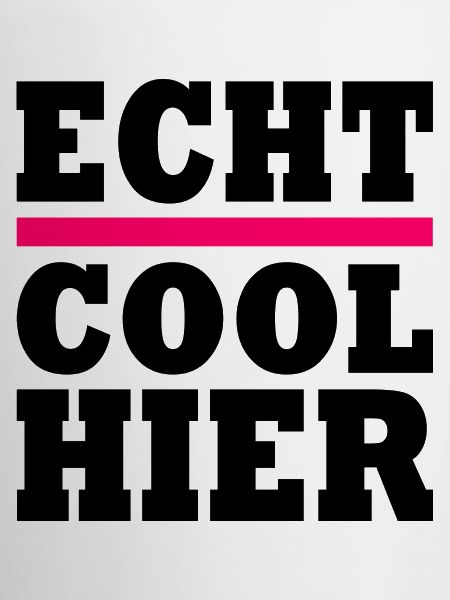 Echt cool hier