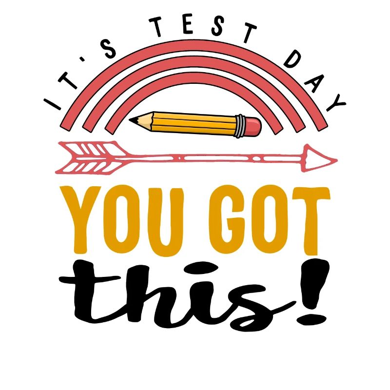 Testtag-Shirt, es ist Testtag, du hast das! Tee