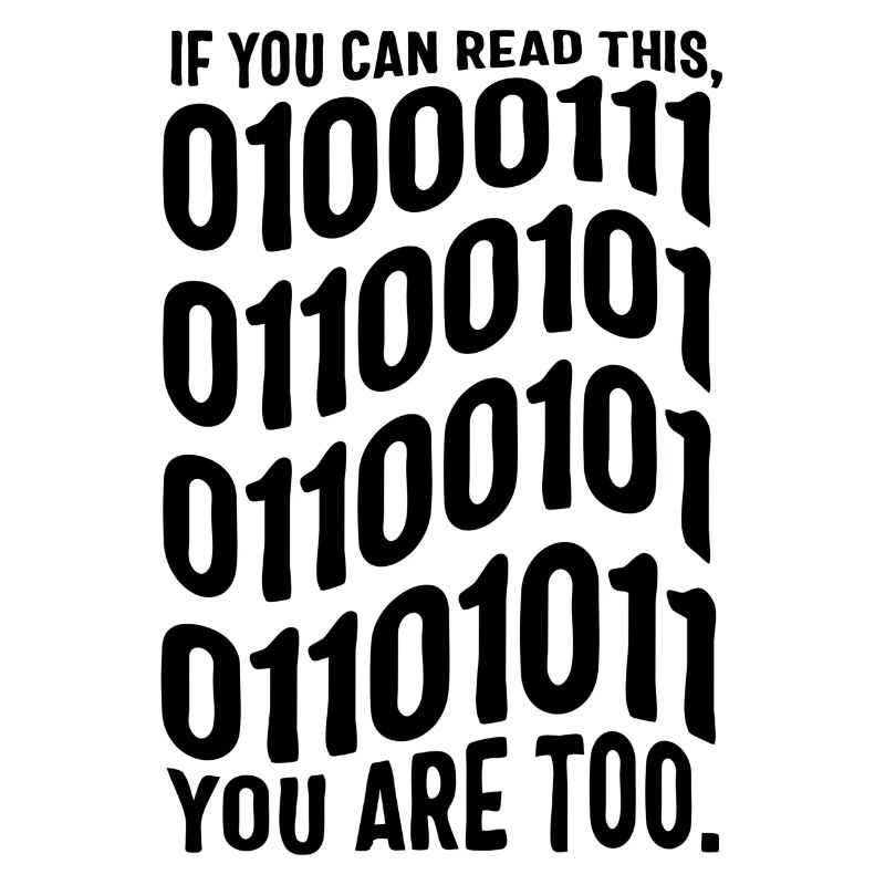 Programmierer-Shirt, wenn Sie das lesen können, sind Sie