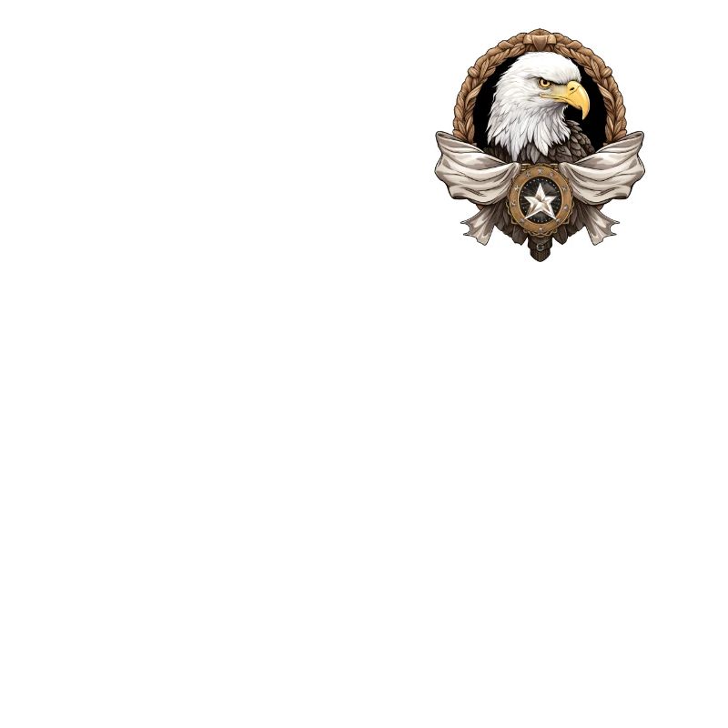 Honneur de l’aigle vétérans appréciation décoratif