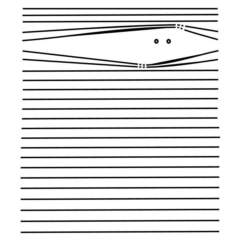 Illustration de monstre drôle - monstre de poche mignon