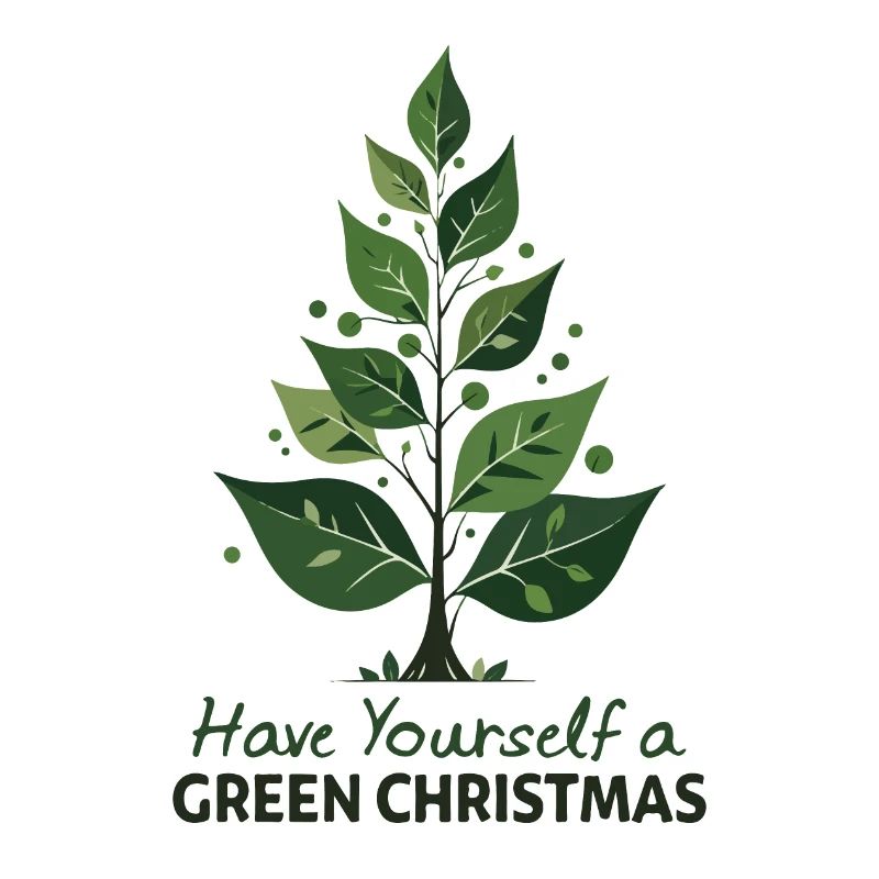 Eco Friendly Green Christmas Tree