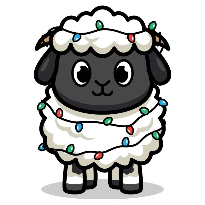 Moutons de Noël