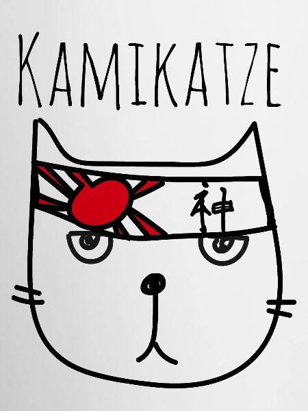 Comic Samurai Kamikaze Katze