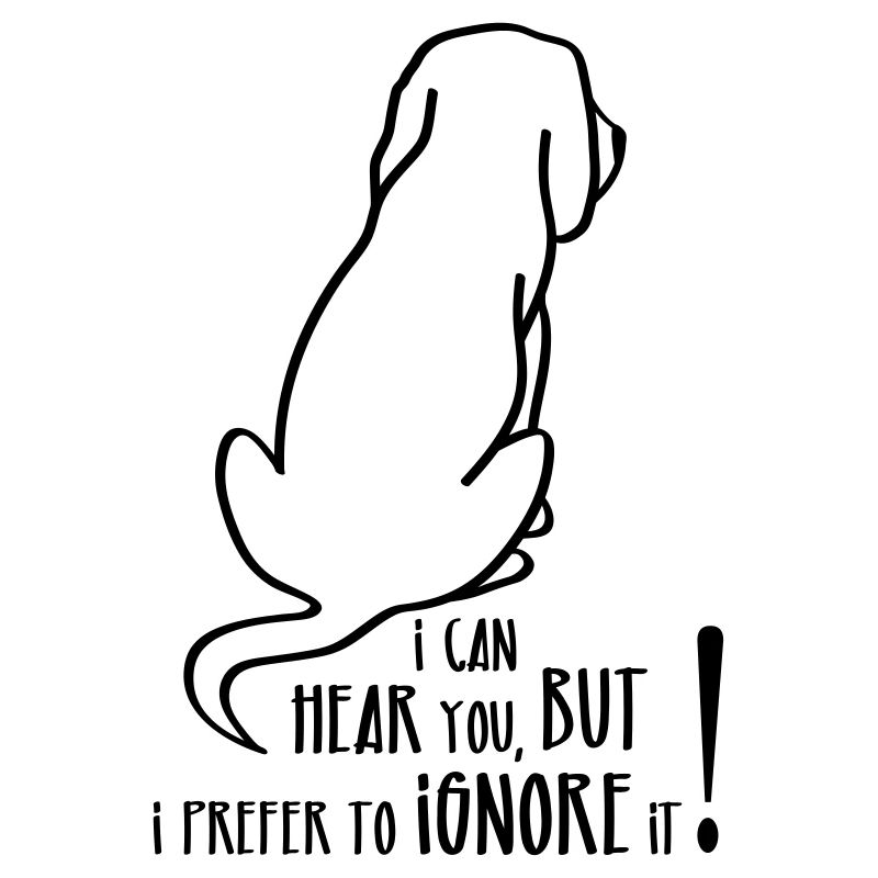 Ein eigenwilliger Hund