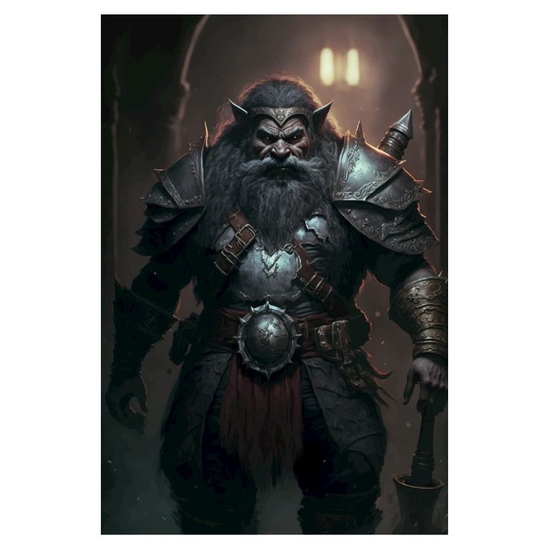 Inspired Dwarf Warrior