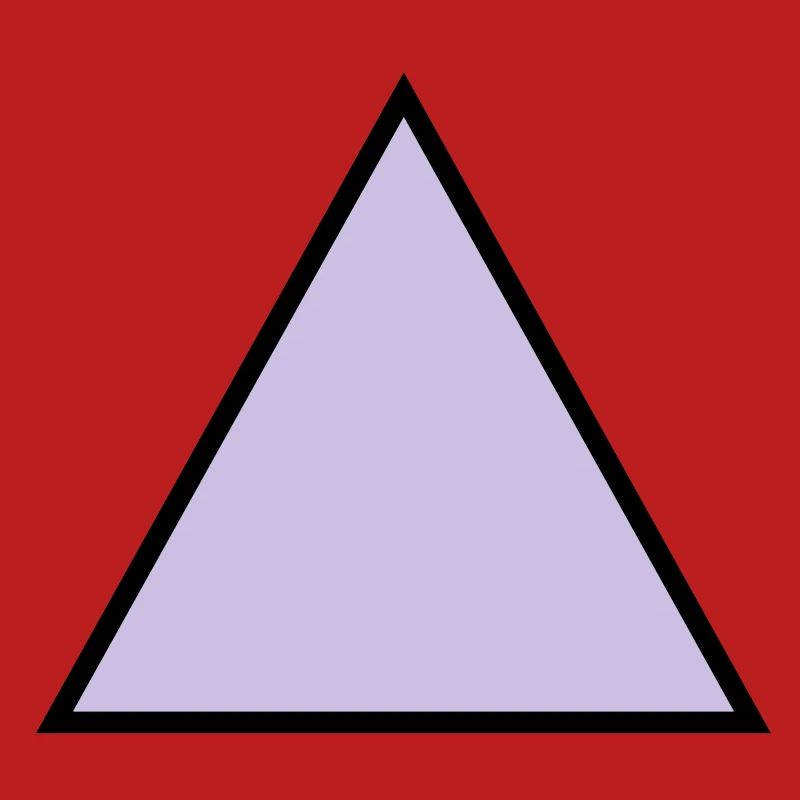 forme de triangle hippie triangle