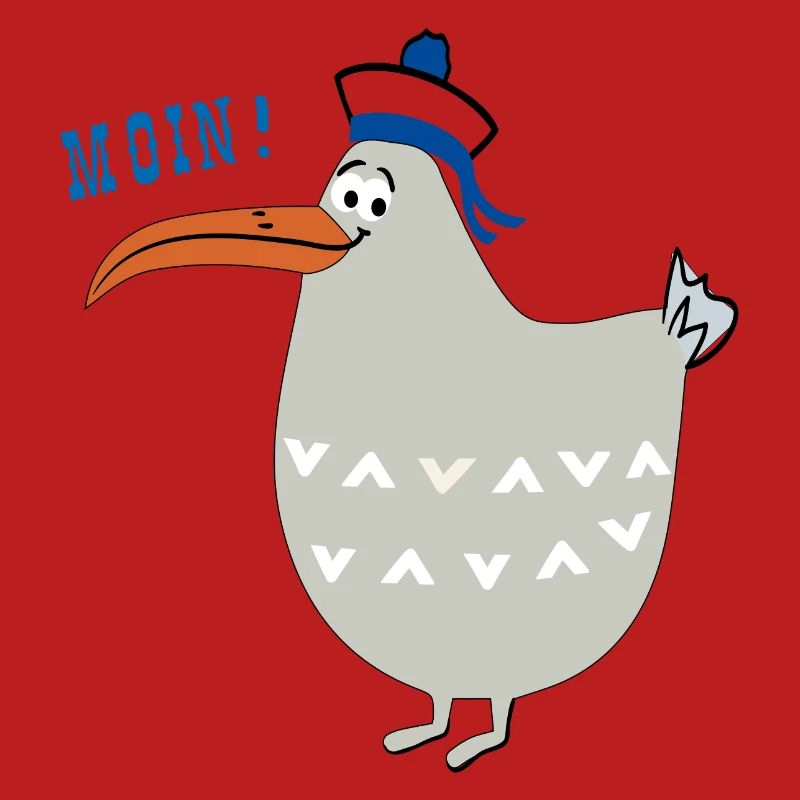 Moin, maritim, Möwe
