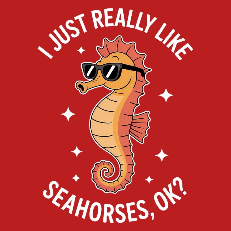 Seepferdchen Spruch Lustiges Seepferdchen Geschenk