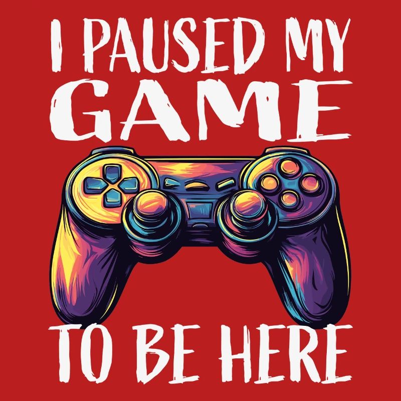 Spiel Pause Neon Controller