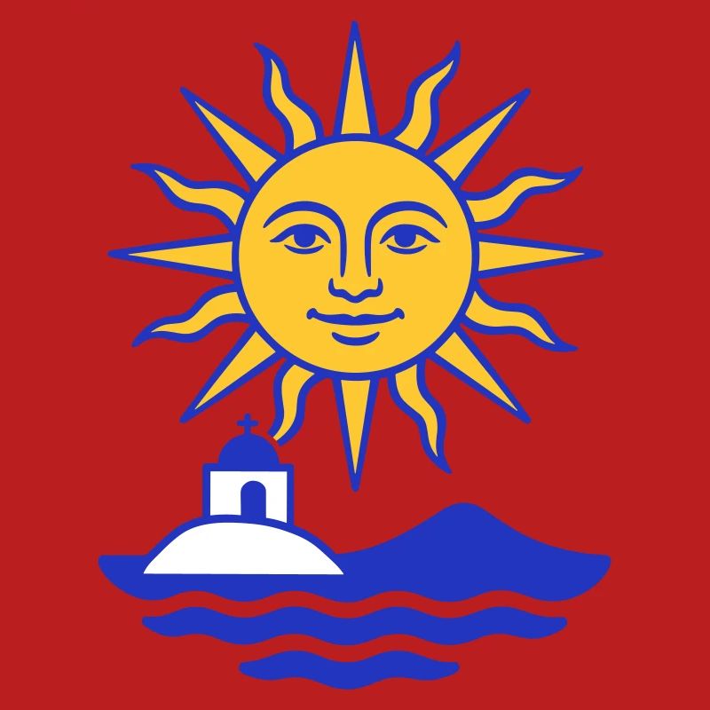 Grèce Soleil : Soleil, Eau, Chapelle