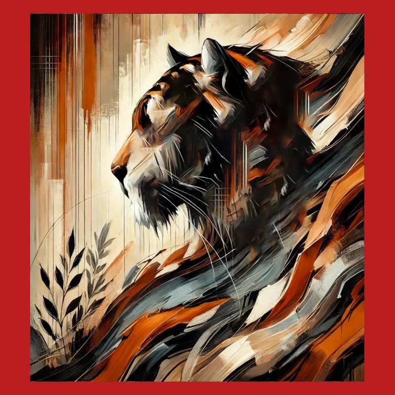 Abstract Tiger