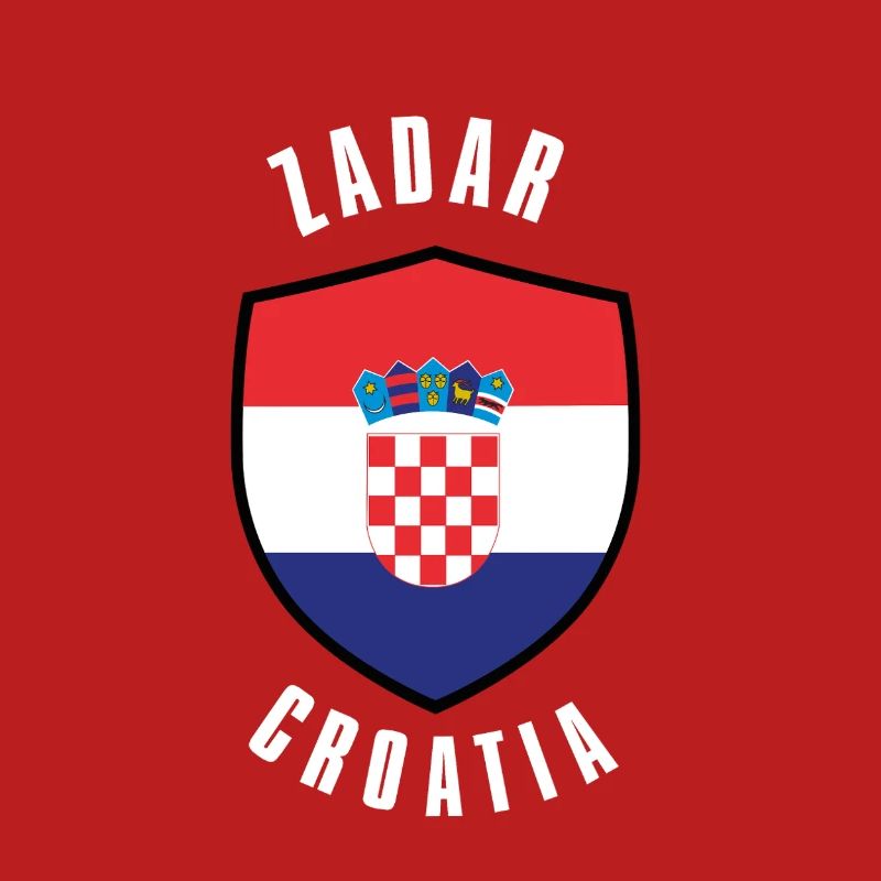 Conception du drapeau du bouclier croate
