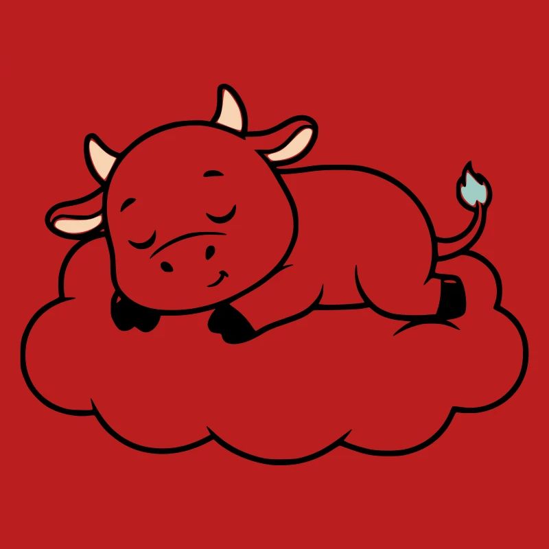 Nuage de Vache endormi Bébé de rêve