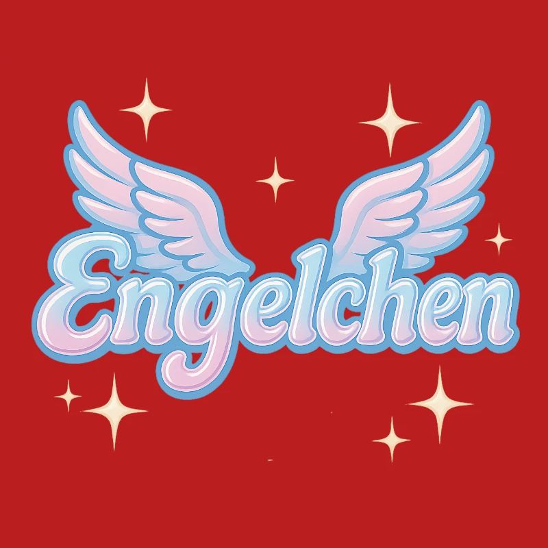 Engelchen / y2k statement spitzname design