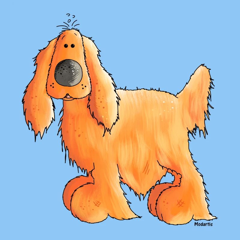 Goldiger Cocker Spaniel - Hund