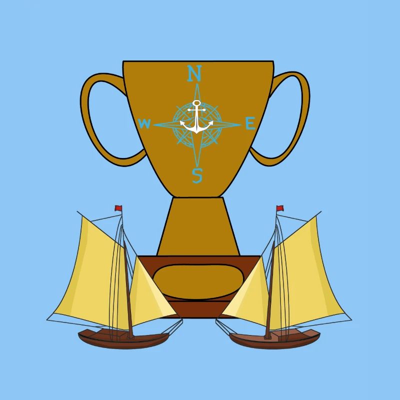 Sailing Ship Cup Winner Award Ceremony Boat