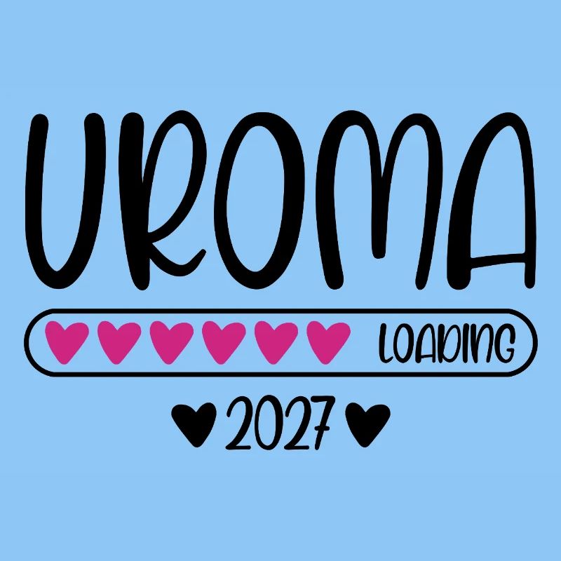Great-grandma 2027 loading with heart loading bar