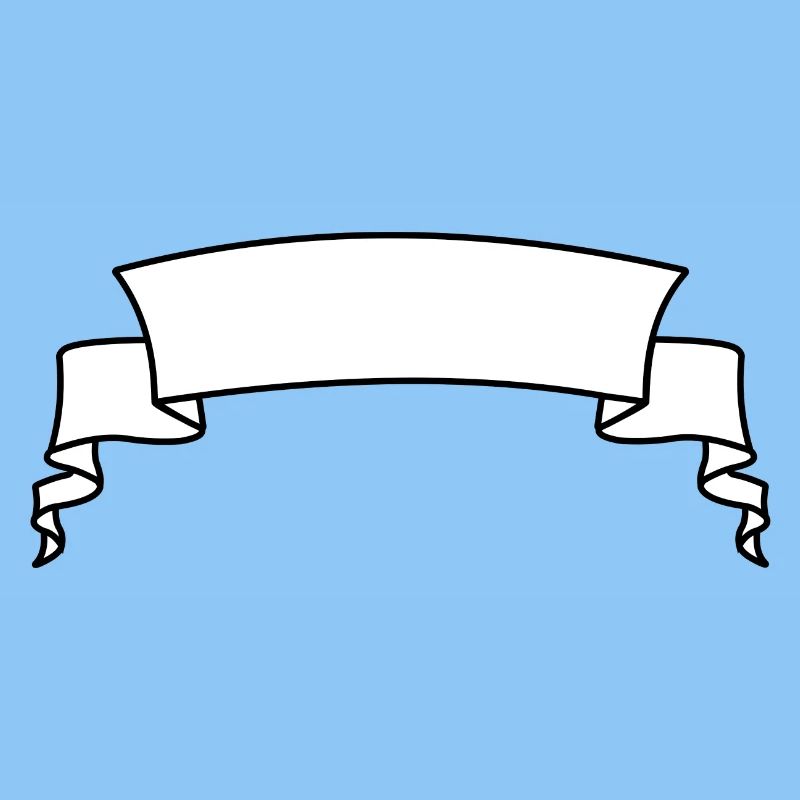 Text Banner white