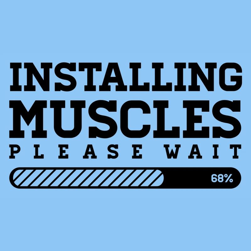 INSTALLING MUSCLES - PLEASE WAIT