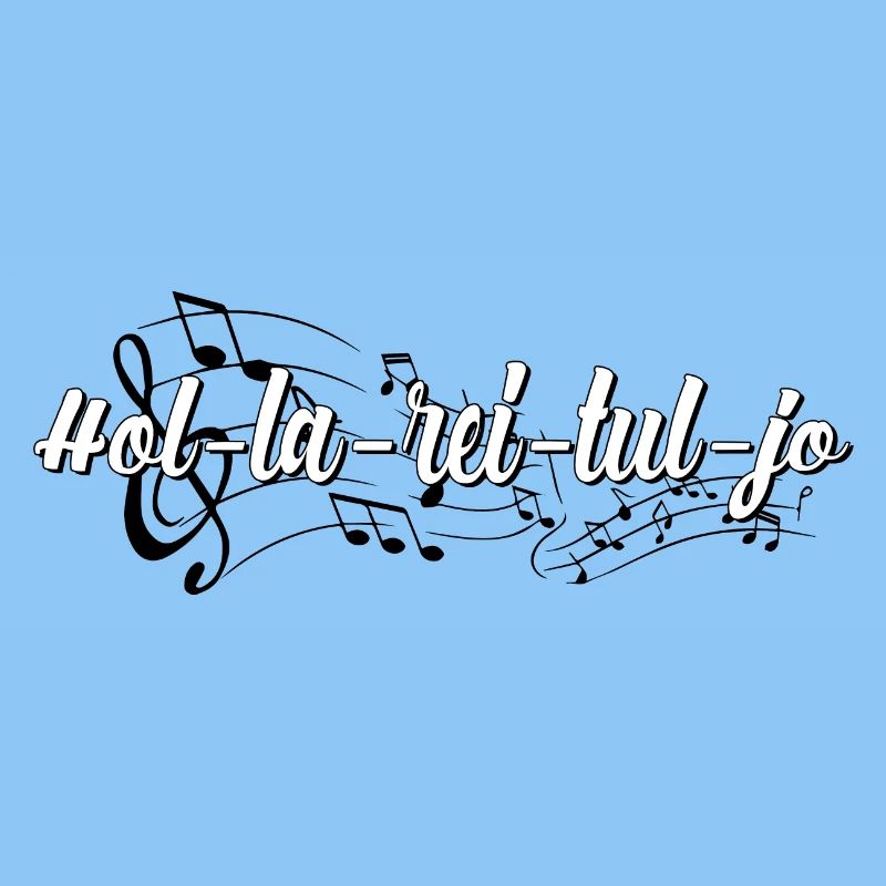 Yodelling, singing, making music