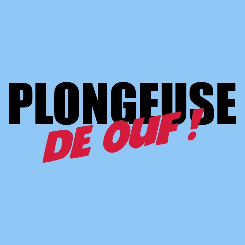 Plongeuse de ouf !