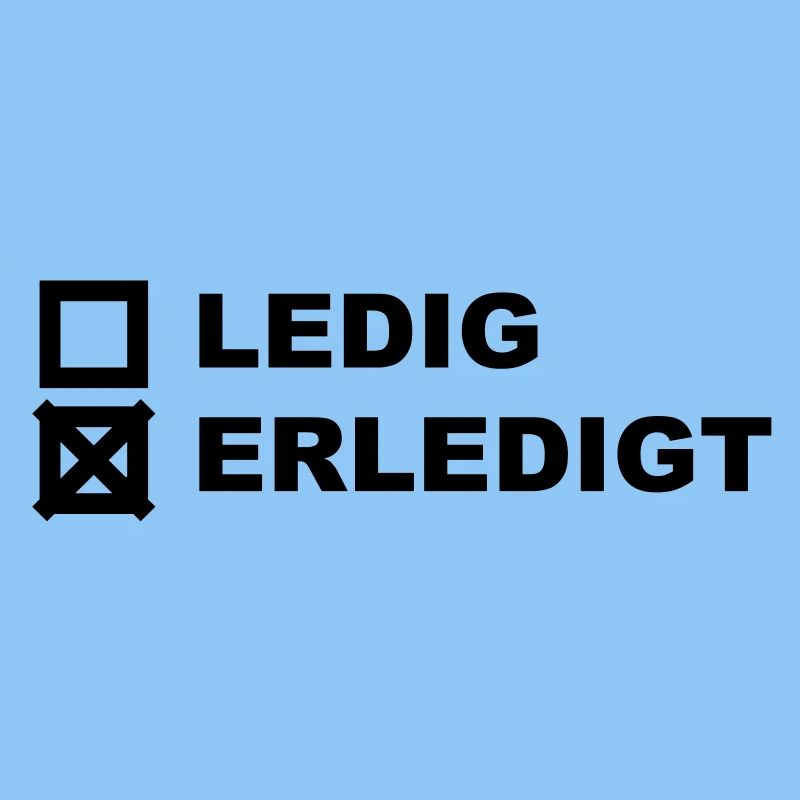 Ledig Erledigt