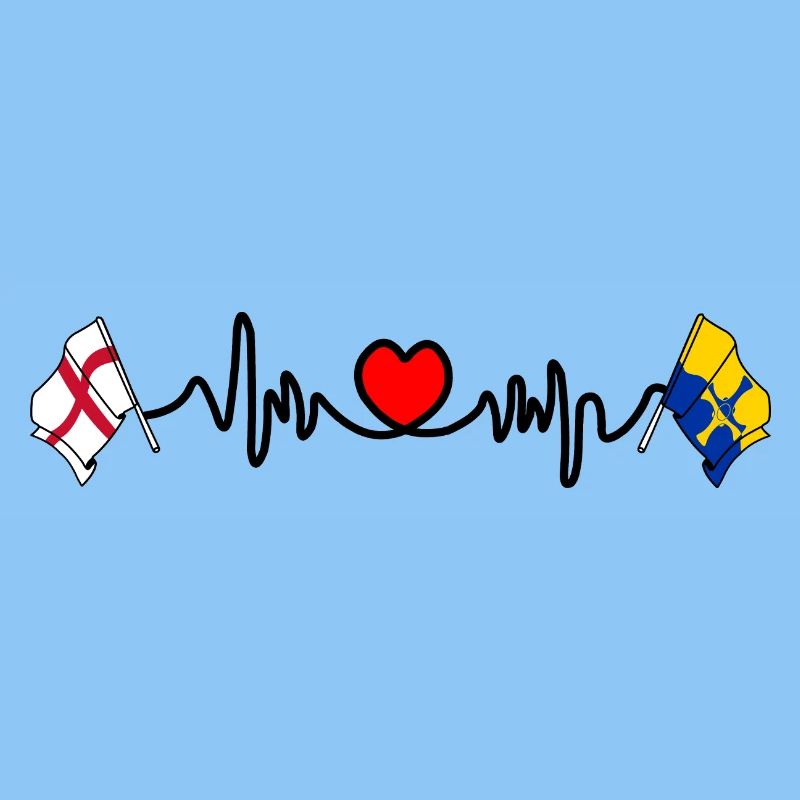 Drapeau de Durham et d’Angleterre
