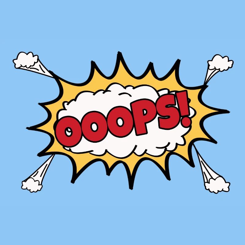 OOOPS Comic Graffiti