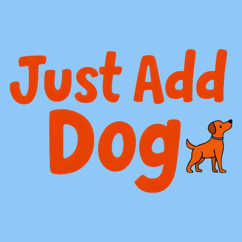 Ajoutez simplement l’impression de chien