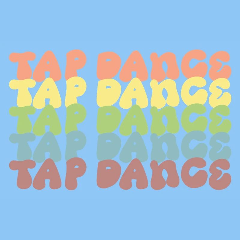 Regenbogen Tapdance Muster