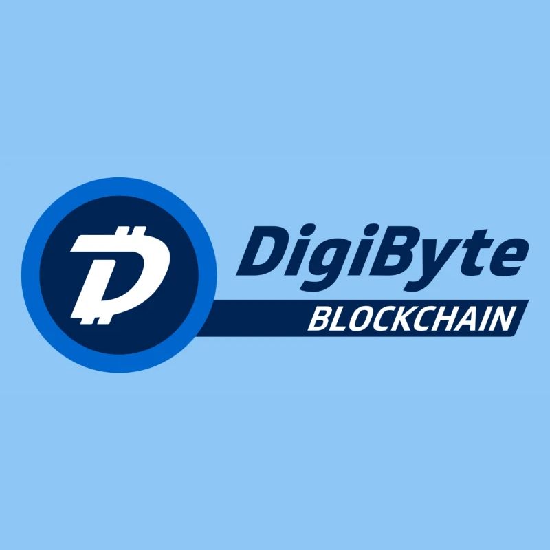 DigiByte Logo mit Text (DGB)