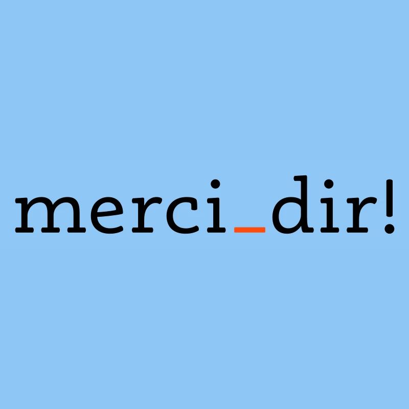 merci dir - 2 colors